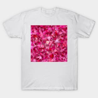 Razzle Dazzle Raspberry Abstract T-Shirt